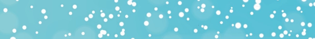 Hier sehen Sie einen blauen Banner mit weißen Schneeflocken Hier sehen Sie einen blauen Banner mit weißen Schneeflocken