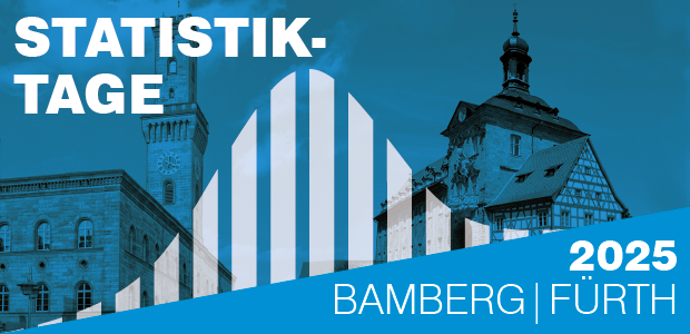 Hier sehen Sie das Logo der StatistikTage Bamberg | Fürth 2025 - © 
