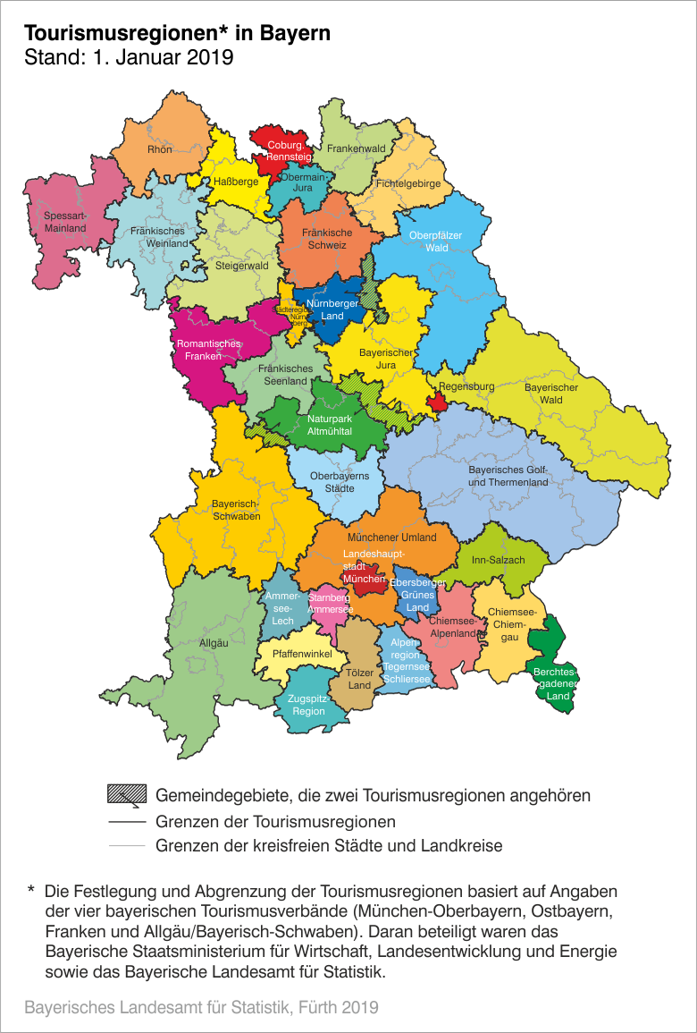 Tourismusregionen Tourismusregionen